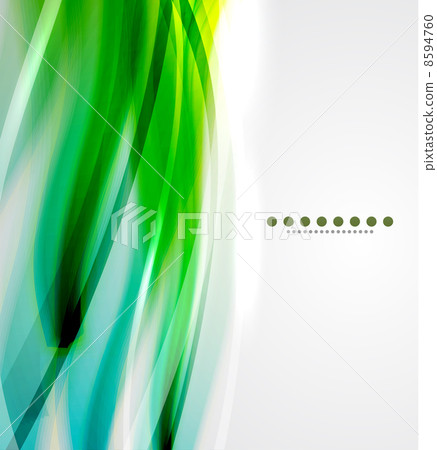 Colorful wave business template Colorful wave business template 8594760