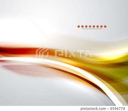 Colorful wave business template Colorful wave business template 8594778