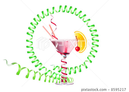 alcoholic cocktail with christmas decoraion alcoholic cocktail with christmas decoraion 8595217