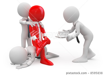 Employees trying to get a promotion from his boss 8595838