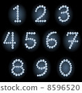 Diamond numerals 8596520