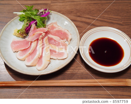 Tataki of chicken 8597759