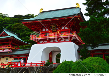 阿卡瑪神社的“Aqueductum”（下關市山口縣的Amidaji鎮） 8609076