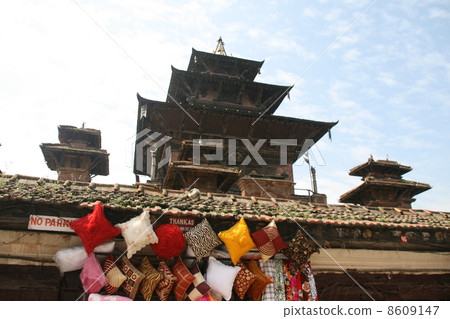 Durbar square in Kathmandu in Nepal 8609147