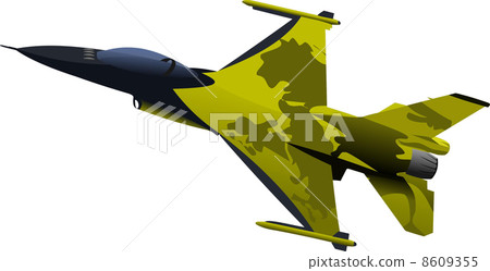 Air force team. Vector illustration 8609355