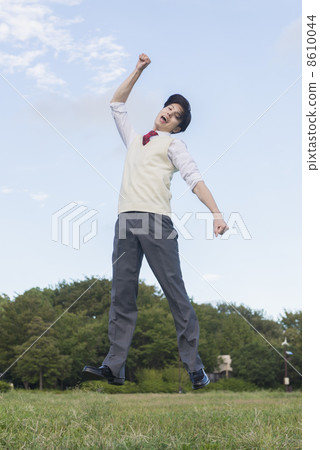 High school student couple 8610044