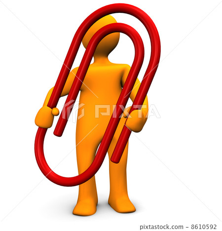Papperclip Red Papperclip Red 8610592