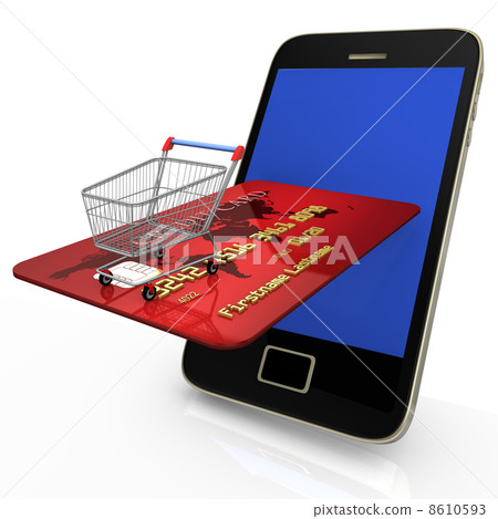 Mobile Shopping Credit Card 8610593