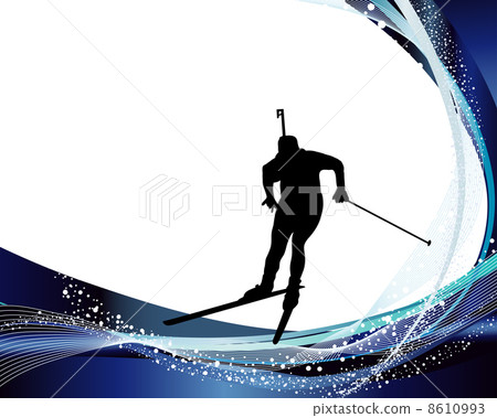 biathlon athlete biathlon athlete 8610993