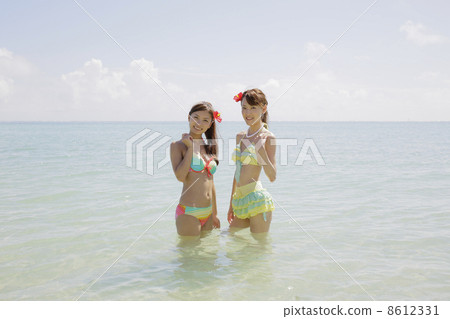 Women on the beach 8612331