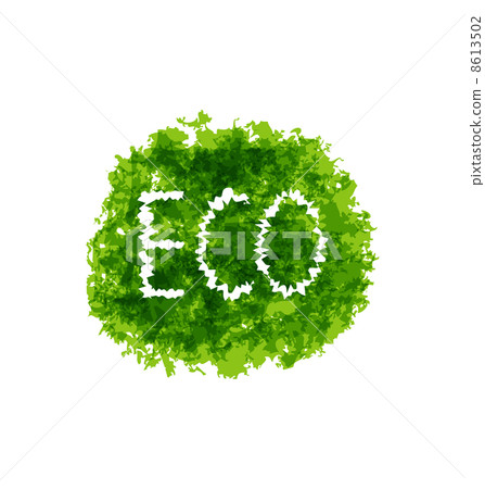 Eco friendly words on green grunge background Eco friendly words on green grunge background 8613502