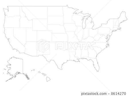 Map of the United States Map of the United States 8614270