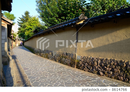 Evening view of the ruins of Nagamachi samurai residence [side] 8614766
