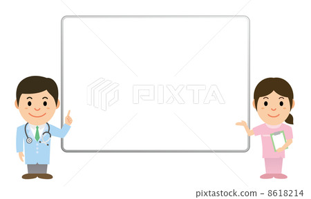 male doctor and female nurse male doctor and female nurse 8618214