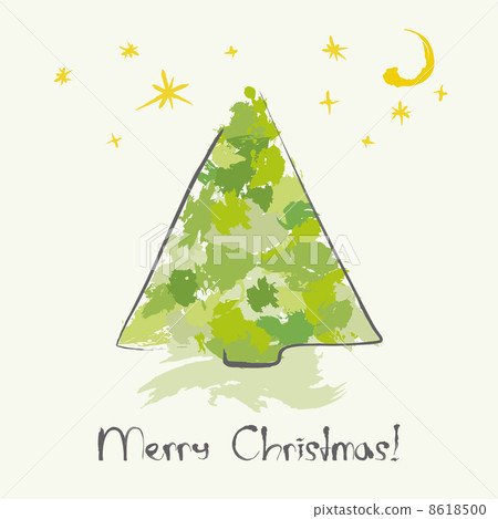 Christmas tree sketch 8618500