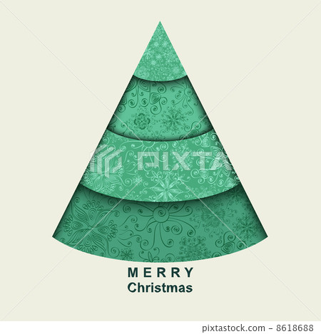 Stylized Christmas tree 8618688