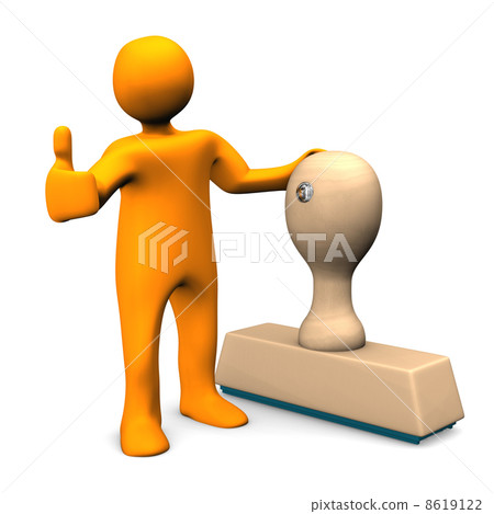 Manikin Stamp OK Manikin Stamp OK 8619122