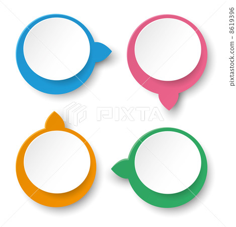 Four Info Labels Cycle 8619396