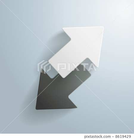Black and White Arrows 8619429