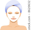 A woman packing 8620632