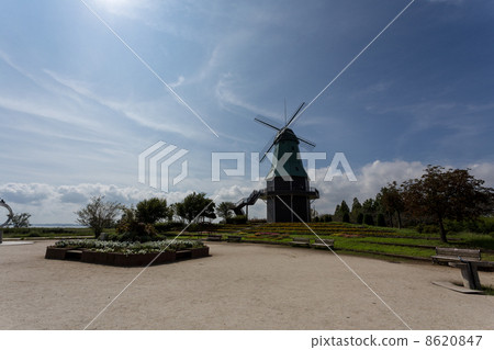 Lake Kasumigaura Park and windmill Lake Kasumigaura Park and windmill 8620847