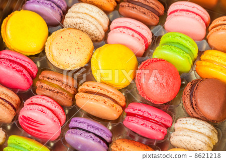 traditional french colorful macarons in a box traditional french colorful macarons in a box 8621218
