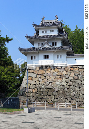 Tsu castle simulated corner tower 8621913