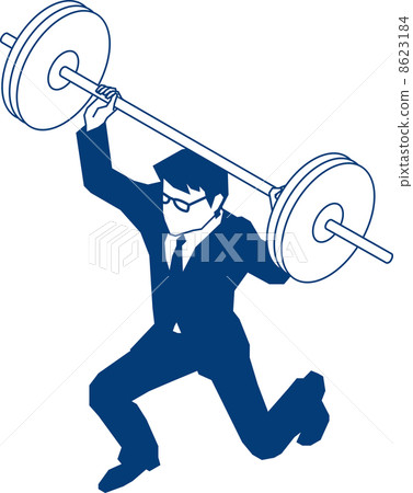 舉槓鈴的商人 8623184