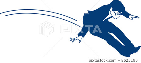 Businessman to jump 8623193