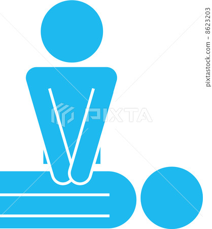 象形圖的心臟按摩 象形圖的心臟按摩 8623203