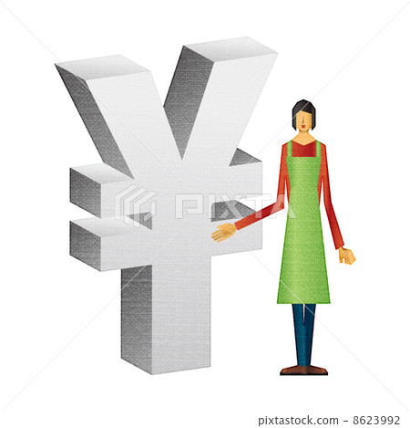 Circle mark \ housewife 8623992