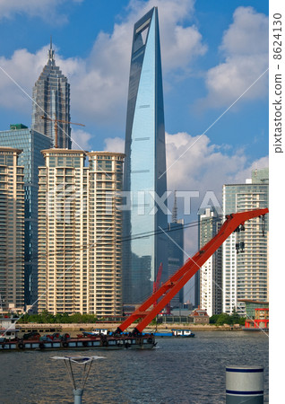 shanghai pudong view from puxi shanghai pudong view from puxi 8624130