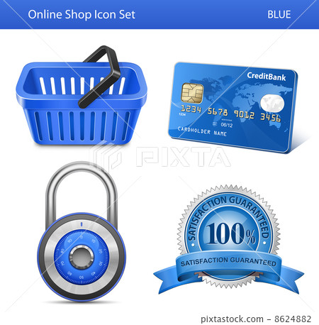 Online Store Icon Set Online Store Icon Set 8624882