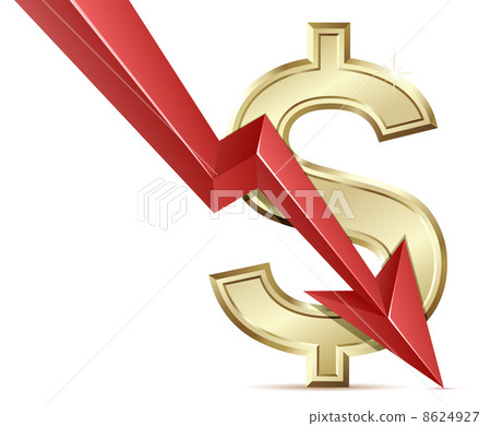Falling Dollar 8624927