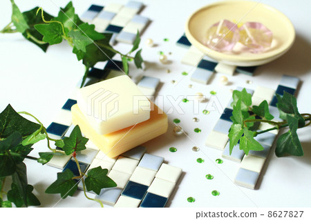 沐浴時間的圖片[白色背景] 8627827