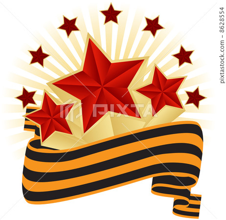 greeting card with red stars greeting card with red stars 8628554