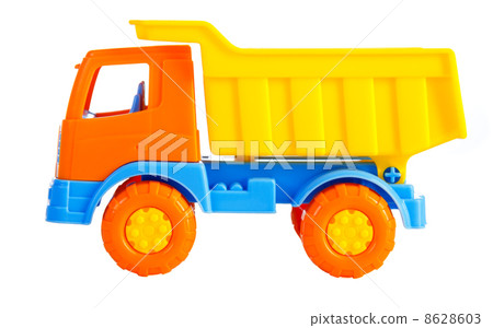 toy car the truck isolated on a white background 8628603