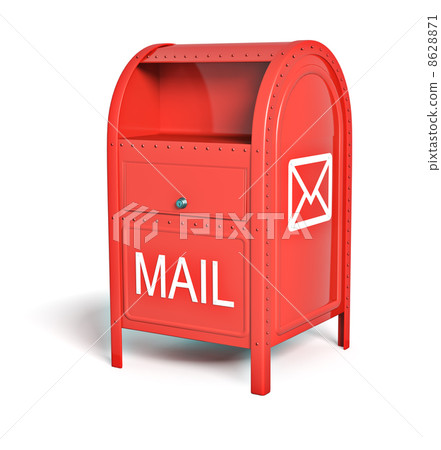 Red post box 8628871