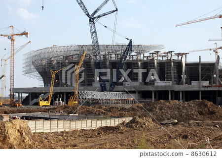 stadium construction stadium construction 8630612