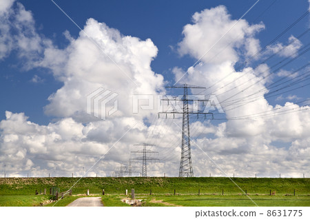 beautiful Dutch landscape 8631775