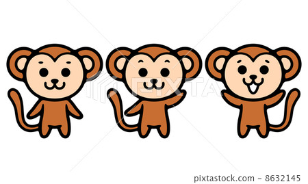 Monkey illustrations Monkey illustrations 8632145