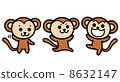 Monkey illustrations 8632147