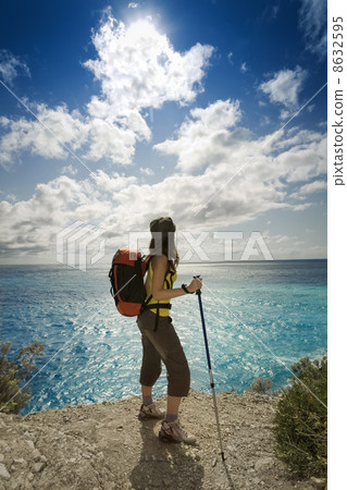 hiking hiking 8632595