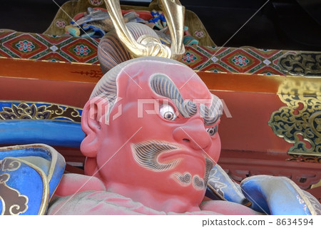 Nikko·Ring Owon Daigyoin Statue King Geisha 8634594