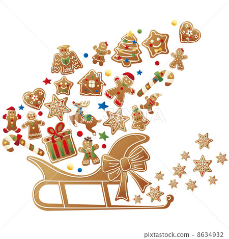 Christmas sleds and biscuits Christmas sleds and biscuits 8634932