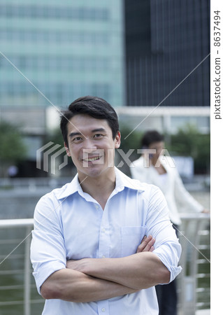 Portrait of an Asian businessman 8637494