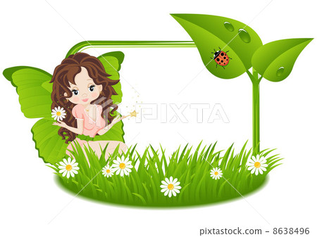 greeting card with fairy 8638496