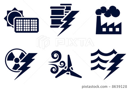 Power and Energy Icons Power and Energy Icons 8639128
