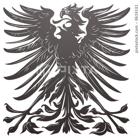 Imperial eagle design element Imperial eagle design element 8639181