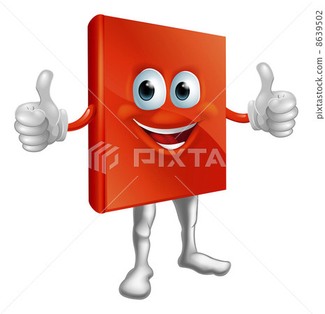 Red book man doing thumbs up 8639502